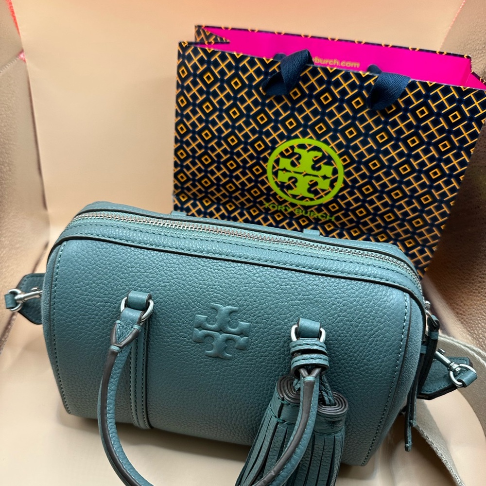 Tory Burch Blue Shoulder Bag